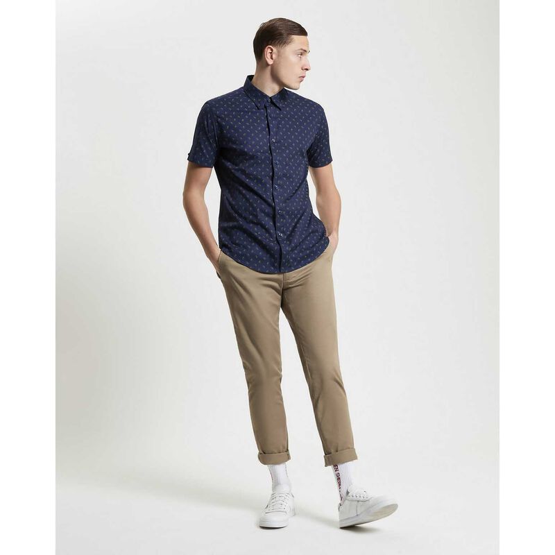 Ben Sherman Stipple Print Shirt image number 3